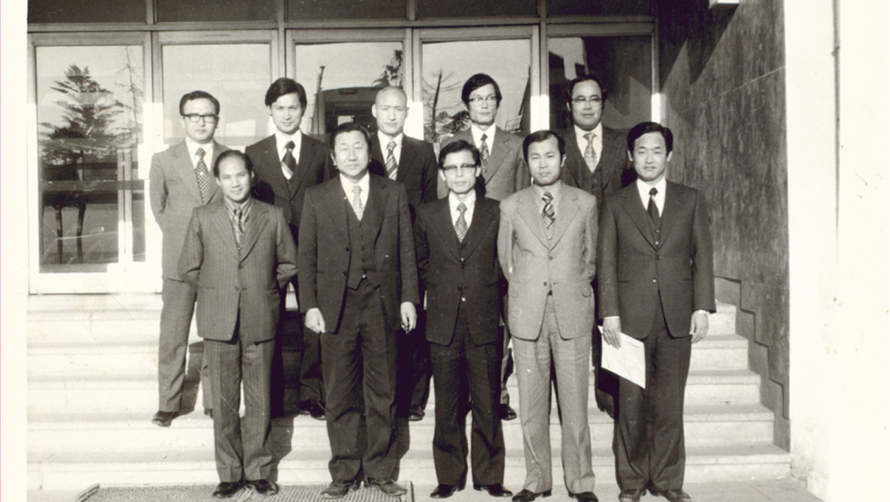 1975.3 전북의대 초창기 교수진
