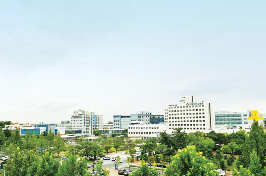 전북대학교병원 전경 이미지