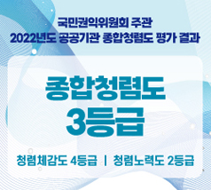국민권익위원회 주관 2023년도 공공기관 청렴도 측정결과